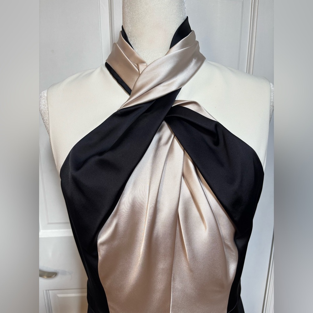 Karen Millen Satin Halter Dress